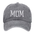 thumbnail image 1 of Gorra de béisbol bordada para mamá: un regalo especial para el Día de la Madre. Gris, 1 of 8