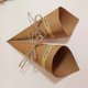 thumbnail image 4 of 10Pcs Favour Boxes DIY Eco-friendly Exquisite Delicate Charming Decorative Lace-Up Wrapping Paper Flower Tube Holders Wedding Supplies QinHai, 4 of 5