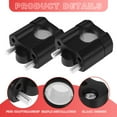 thumbnail image 3 of GOOHOCHY 2Ud Kit Abrazaderas Elevadoras Manillar Negro 7-8 Aluminio Para Accesorios De Motocicleta, 3 of 6