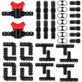 thumbnail image 1 of 42pcs Drip Irrigation Fittings Kit, Irrigation Barbed Connectors, 1 of 5