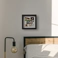 thumbnail image 6 of Muzilife 8x8 inch Shadow Box Picture Frame with Linen Board Deep Wood Glass Display Case, Black, 6 of 7