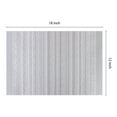 thumbnail image 4 of REGALWOVEN Placemats Set of 8 Placemats for Kitchen Dining Table Decor Washable Heat Resistant Table Placemats Wipeable Table Mat Silver 18*12in, 4 of 7