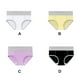thumbnail image 2 of Minnieouse 5 piezas de ropa interior de cintura alta para mujer, bragas de algodón, cintura elástica, calzoncillos, calzoncillos, abertura de Type2 NO2, 2 of 6