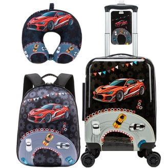 CRCKT 4-Piece Softside Kids Luggage Set, Includes 18