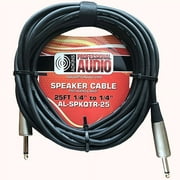 Speaker Cable Quarter to Quarter 25'- Adkins Professional Audio
