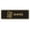 Black Gold, variant on Signs ByLITA Standard Knives Door or Wall Sign Easy Installation | Durable Construction | Kitchen Essentials | Hygiene | AirBnB Signs Sign (Red) - Large