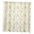 thumbnail image 2 of Cortinas opacas Sunnimix para ventana, 2 Uds, Cortinas con ojales, Flor pequeña, 2 of 7
