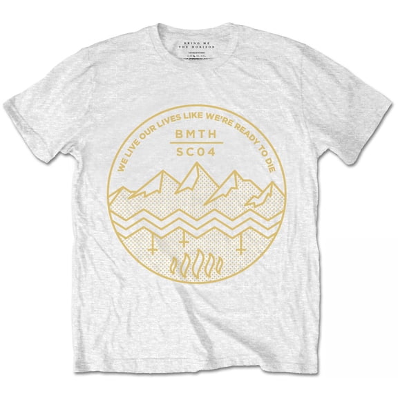 Men's Bring Me The Horizon Shadow Moses T-shirt Small White