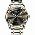 thumbnail image 4 of Men's Luxury Ultra-Thin Automatic Watch, Minimalist, Business Style with Luminous & Water-Resistant Functions, 4 of 11