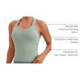 thumbnail image 4 of Musculosa CRZ YOGA Sin Costuras con Espalda en Y y Textura Acanalada XS, 4 of 6