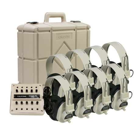 UPC: 0610356118009 | Califone 1218AVPS01 Non-Powered Stereo Listening Center Set