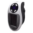 thumbnail image 1 of Calentador de aire, ventilador, protección contra sobrecalentamiento, toma de corriente, calentador eléctrico portátil, función de calor rápido, ajuste de 3 engranajes para el hoga, 1 of 5