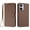 YB04, variant on Leather Wallet Phone Case, 3 Card Slots Flip Folio Cover with Kickstand, Hand Strap, Shockproof Protective Phone Purse Case Compatible with Redmi 15A 5G Abroad-Purple