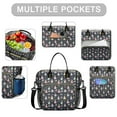 thumbnail image 2 of Little Princess Castle Pattern Womens Lunch Box for Work,Insulated Large Lunch Bag for Tween and Teen,Loncheras Para Mujer,Leakproof Adult Lunch Bag for Work,Beach,Travel,Picnic,Camping, 2 of 7