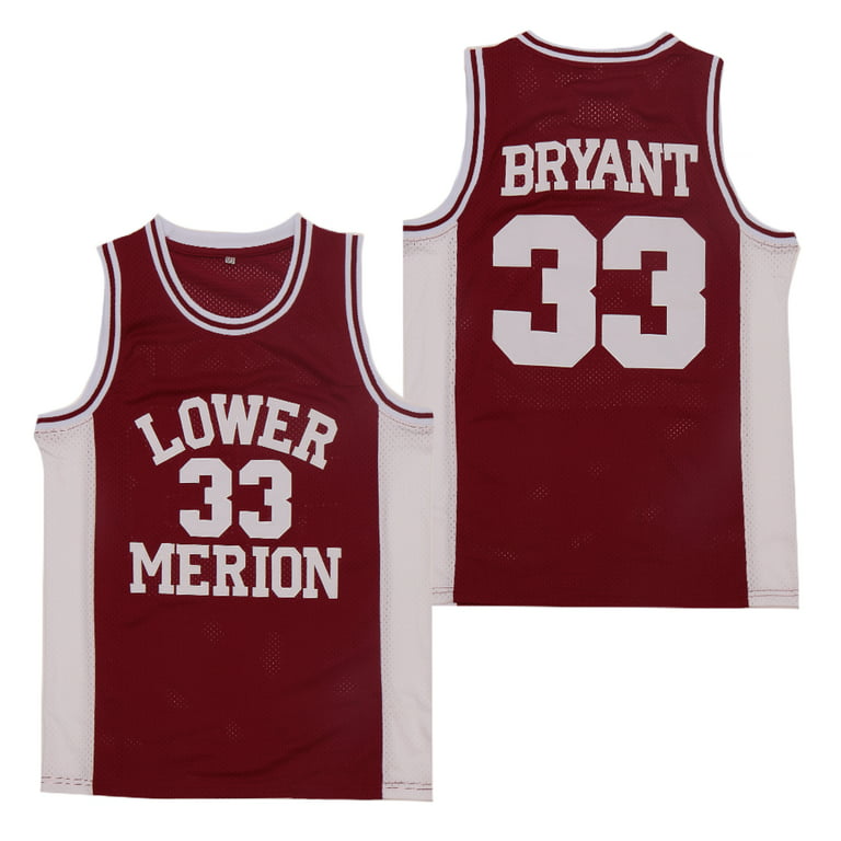 Youth Kobe Bryant #33 Lower Merion Basketball Jersey XL