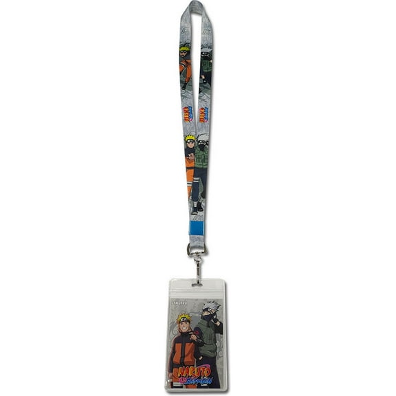Naruto Shippuden - Naruto Uzumaki & Kakashi Hatake Group #01 Lanyard