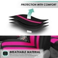 thumbnail image 5 of FH Group Universal Fit Cloth Striking Striped Car Seat Covers for Auto, SUV, VAN Airbag Compatible, Easy to Install, UV-Resistant & Durable - Full Set, 5 of 8