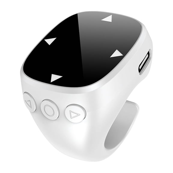 Fingertip Rings Remote Control Wireless Scrolling Rings for Mobile Selfie Camera Video Recording Remote Page Turner