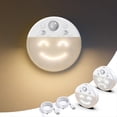 thumbnail image 5 of Luz LED con Sensor de Movimiento y 4 Expresiones Faciales, Regulable, para Pasillo, Recargable, con Temporizador, 2 Unidades, 5 of 5