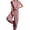 RoseTaupe, variant on Women's Casual Sleeveless One Piece Jumpsuits Crew Neck Drawstring Summer Romper One Piece Outfits with Pockets