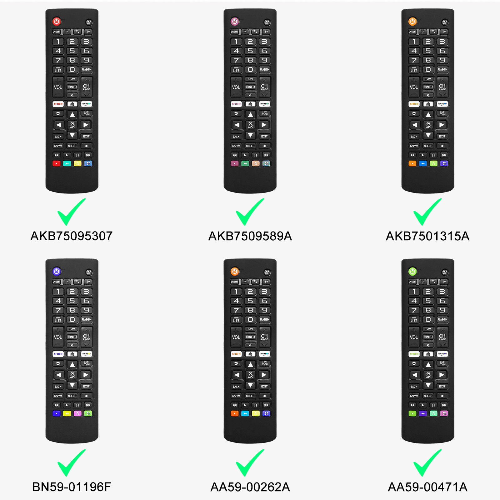 Universal Remote Control for 32LM577BZUA And All Other LG Smart TV Models  LCD LED 3D HDTV QLED Smart TV With Protective Case - Walmart.com