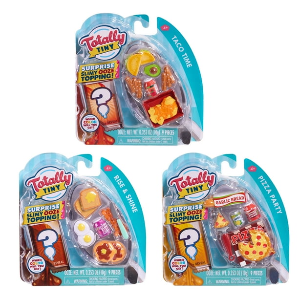 Totally Tiny Fun with Food Sets, 3 Pack Bundle, Ages 4 +