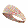 thumbnail image 4 of Rush Workout Headbands for Women Sweatband Yoga Sweat Bands Elastic Wide Headbands for Sports Fitness Exercise Tennis Running Gym S665, 4 of 5