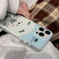 thumbnail image 5 of Cute Cartoon Puppy Bow Soft Phone Case Compatible with iPhone Case (Blue,iPhone 14 Pro Max), 5 of 6