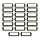 thumbnail image 2 of Portaetiquetas de 20 piezas Macarena Bronce Soporte de nombre, 2 of 4