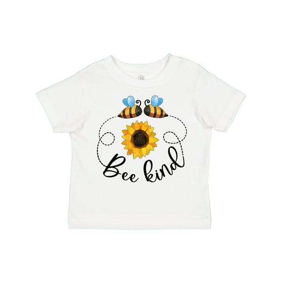 Inktastic Bee Kind Bees and Sunflower Boys or Girls Toddler T-Shirt
