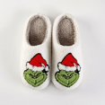 thumbnail image 1 of Zapatillas de algodón cálidas de invierno para el hogar, para parejas, para hombres y mujeres, suela gruesa, zapatos de suela suave, gruesos, antideslizantes, lindos, 1 of 5