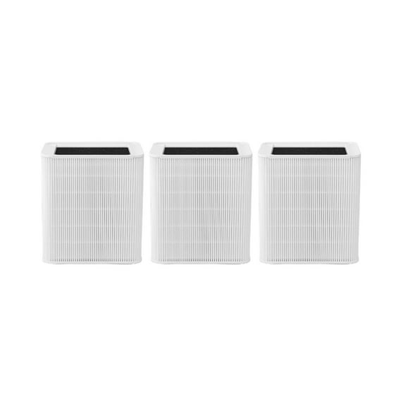 Nispira 211 Plus HEPA Activated Carbon Replacement Filter Compatible with Blueair Blue Pure 211  Air Purifier | Pack of 3
