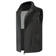 thumbnail image 6 of guisaled Heated Vest for Men Smart Rechargeable USB Heated Jacket Warm Lightweight Softshell 6 Heating Zone Heated Vests Battery Pack Not Included, 6 of 9