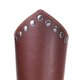 thumbnail image 4 of Jumpingount Brazales de guardias de brazo medievales Vambraces Cosplay de disfraces de cuero de imitación Ropa, zapatos y accesorios Miscelánea marrón Jumpingount PS15869-02, 4 of 6