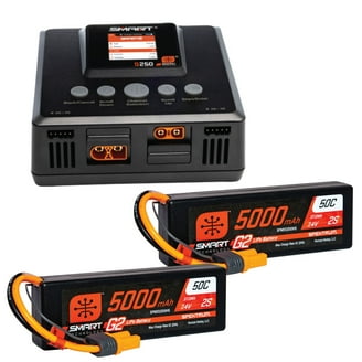 Traxxas EZ Peak Live Dual 200W Charger with ID, Blue 2973 - LiPo