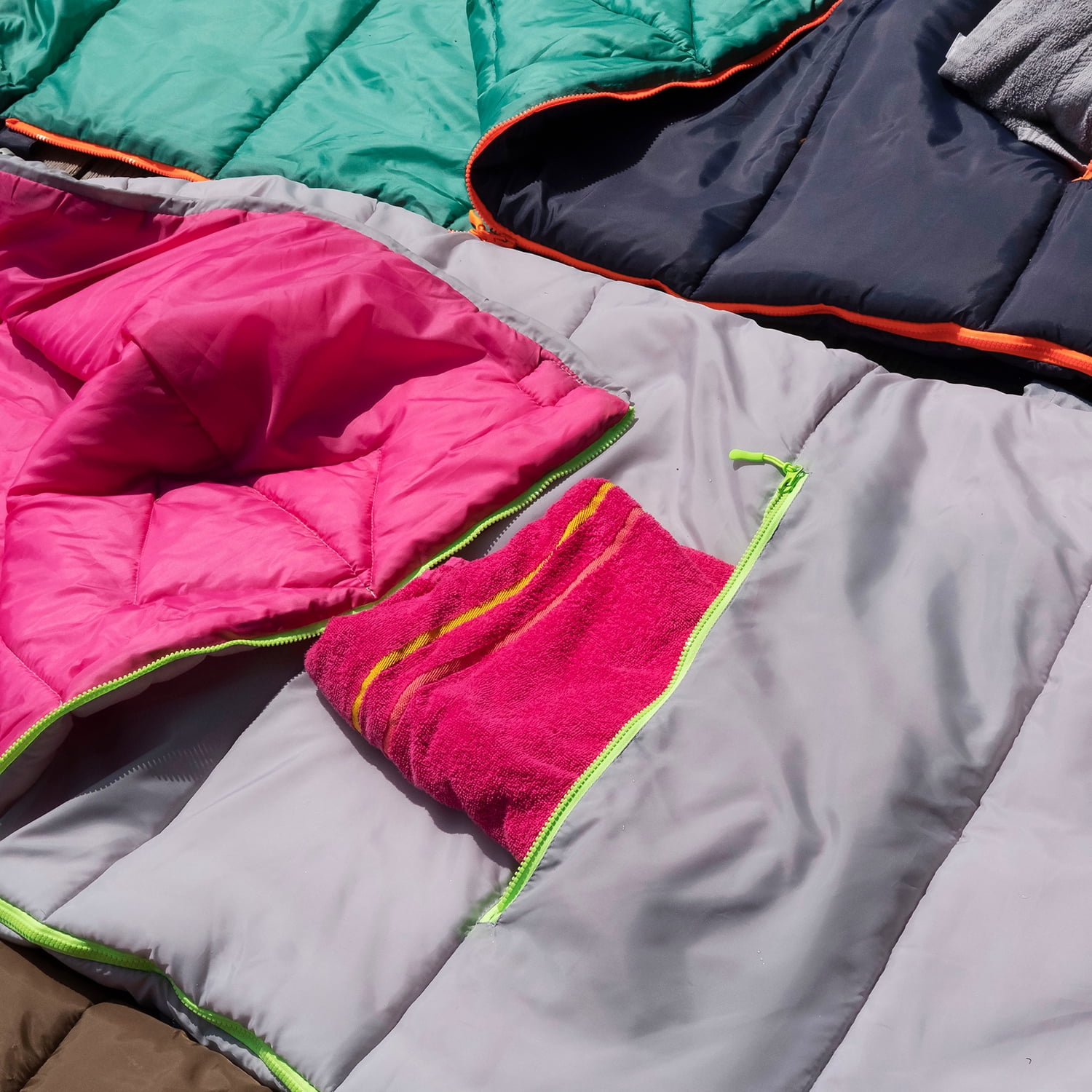 Mimish Sleep-N-Pack, 37 F Packable Kid's Sleeping Bag & Backpack, Outdoor Rated