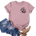 thumbnail image 4 of Trendfront Womens Soccer Mama T Shirt Somebody Loud Mouth Soccer Mama Back Print Short Sleeve Sports Fan Graphic Tees, 4 of 5