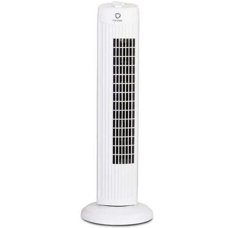 Fantask 35W 28'' Oscillating Tower Fan 3 Wind Speed Quiet Bladeless Cooling (Best Oscillating Tower Fan 2019)
