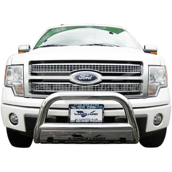 VGUBG-0842SS 3 inch Stainless Steel Bull Bar with Skid Plate