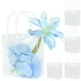 thumbnail image 1 of 20PCS Clear Gift Bags Transparent Present Bags with Handle and Button Small/Medium PVC Gift Wrap Tote Bags Waterproof Party Favor Bags Candy Packaging Bags for Birthday, 1 of 6