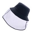 thumbnail image 4 of Sonducket Sombrero de protección facial para niños, gorra de pescador con pantalla de protección facial transparente desmontable para niños Sombreros negro Sonducket AP1156-03B, 4 of 6