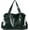 Green, variant on Women's Fashion PU Leather Tote Handbag Shiny Large Hobo Shoulder Bag Purse Chain Long Strap