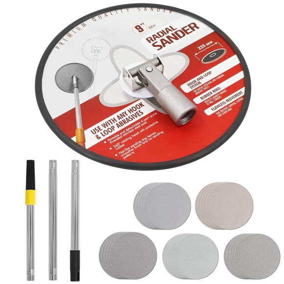 Lijadora Radial para Tablaroca Podoy de 9" con Poste