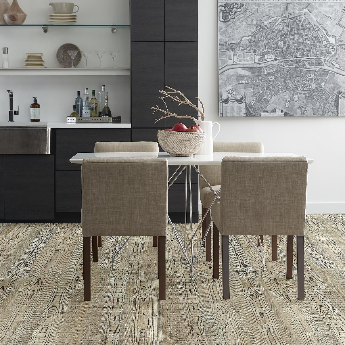 Shaw Floors Harvest Moon 6.93 in. width x 48.03 in. Color Khaki Pine, Luxury Vinyl Plank Flooring (27.73 sq. ft. / Carton) (12 Planks)