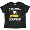 thumbnail image 3 of Inktastic Congrats My Uncle Graduated with Cap Boys or Girls Toddler T-Shirt, 3 of 5