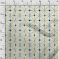 thumbnail image 2 of oneOone Cotton Silk Fabric Diamond Geometric Print Fabric By Yard 42 Inch Wide, 2 of 4