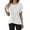 WH2, variant on MIXUE Boho Tops For Women Summer Knitted Solid Color Round Neck Short Sleeve Casual Basic Pullover Shirts For Women T-shirts Outwear,Black,XL