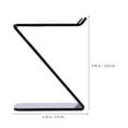thumbnail image 4 of 1Pack Razor Stand Shaving Brushes Holder Z-Shaped Acrylic Drying Organizer For Men Home Use, 4 of 8