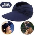 thumbnail image 4 of Visera Turbante Mujer Sombrero Playa Gorro Protección Uv, 4 of 9