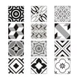 thumbnail image 1 of Mural Mosaico Pegatinas de pared Patrón Decoración Calcomanía 12Pcs Set Sunnimix Etiquetas engomadas de los azulejos de mosaico, 1 of 8
